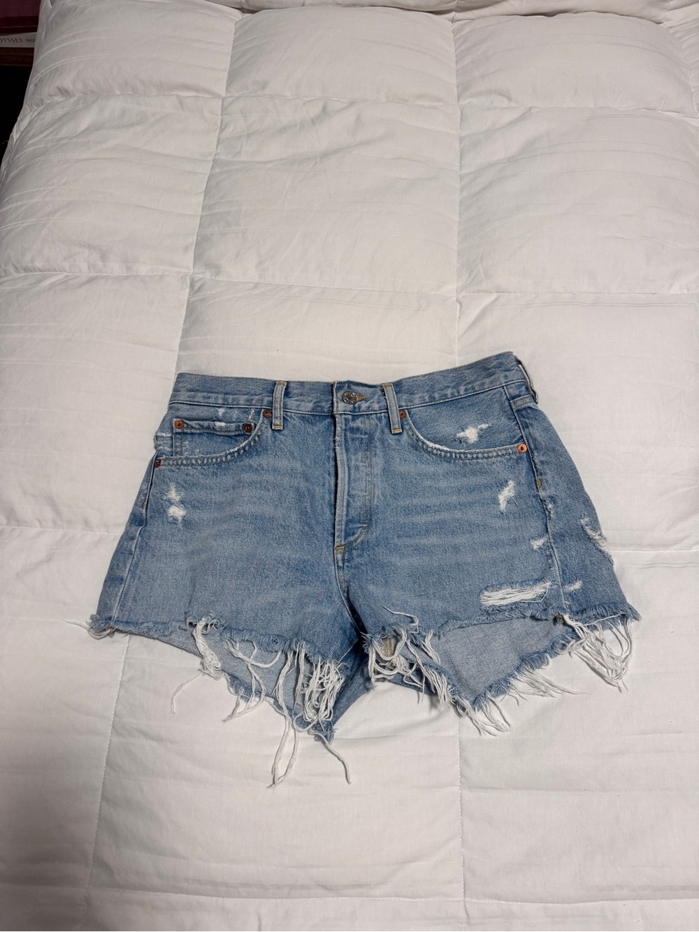 Agolde jean shorts